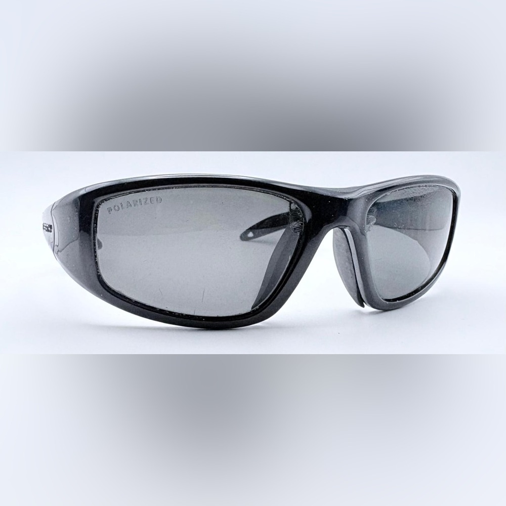 Vintage Liberty Sport Trailblazer Black Blue Oval Sunglasses Frames Only